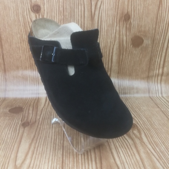 Birkenstock Shoes - Birkenstock Women Size 39 Suede Leather Mules